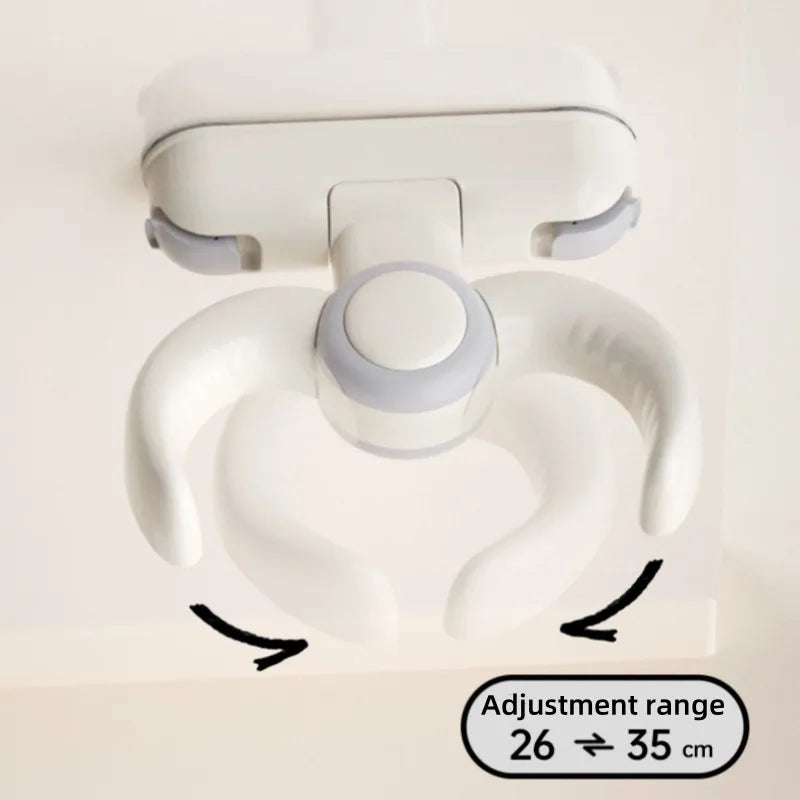 Adjustable Baby Bath Support Stand with Suction Base