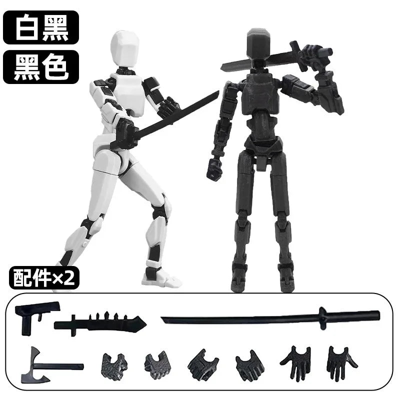 Titan Action Figure Set – Fully Posable Robot Toy