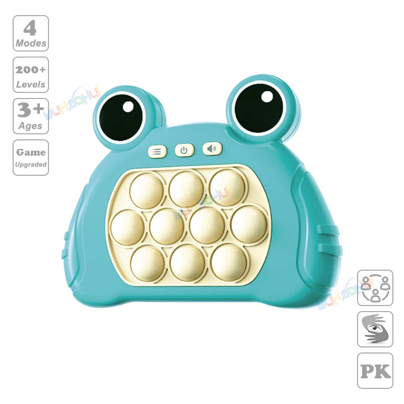 999-Level Pop Push Game Console for Kids & Adults - Toki Toy Box