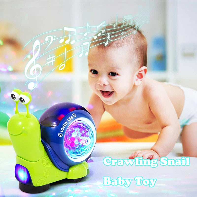 Smart Crawling Crab Toy for Tummy Time Kids - Toki Toy Box