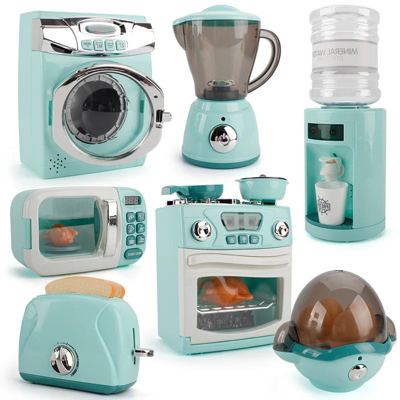 Pretend Kitchen Appliance Play Set for Curious Kids