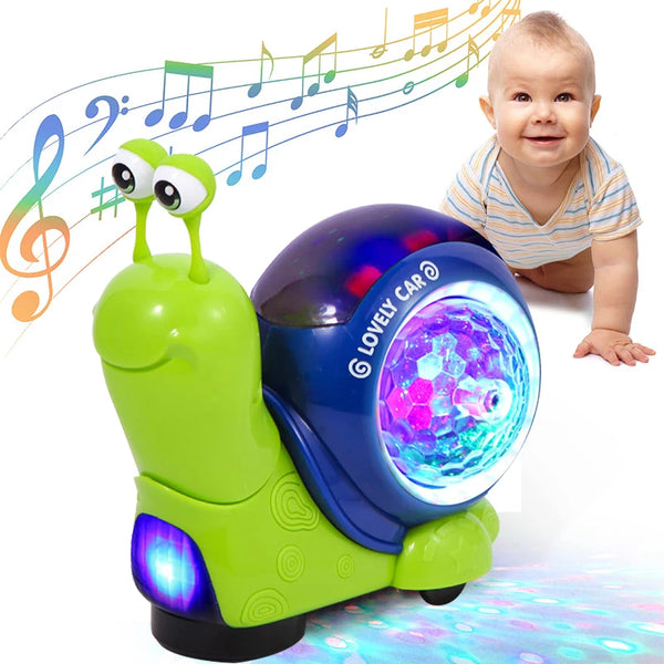 Smart Crawling Crab Toy for Tummy Time Kids