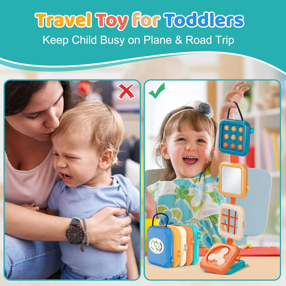 Busy Activity Cube for Toddlers Learning & Play