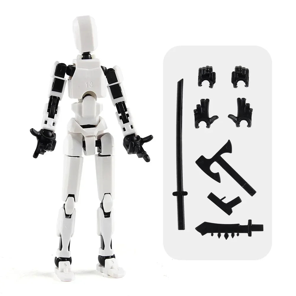 Titan Action Figure Set – Fully Posable Robot Toy
