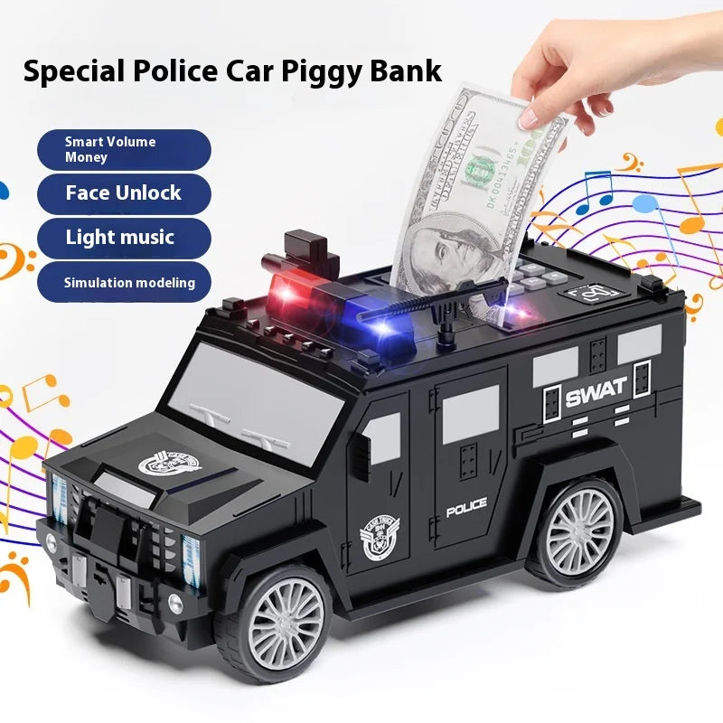 Kids ATM Piggy Bank with Fingerprint & Password Safe