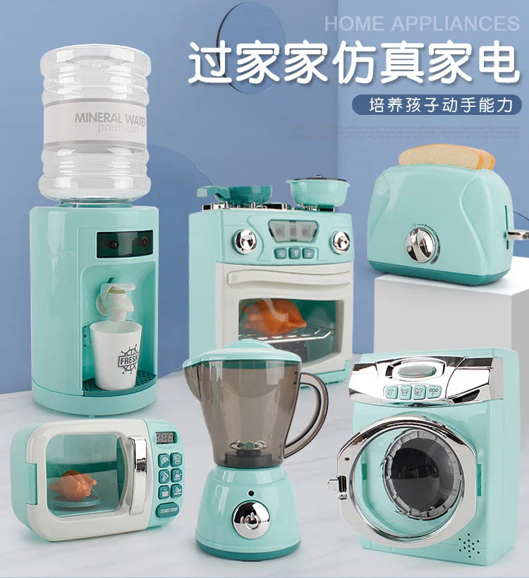 Pretend Kitchen Appliance Play Set for Curious Kids