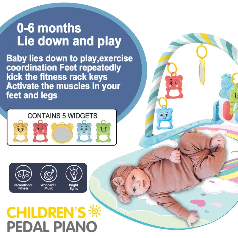 Baby Play Gym – Piano Pedal Activity Mat