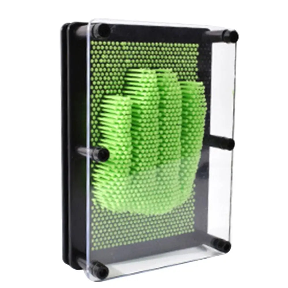 Pin Art Board – 3D Hand Impression Desk Toy – Packaging | Toki Toy Box