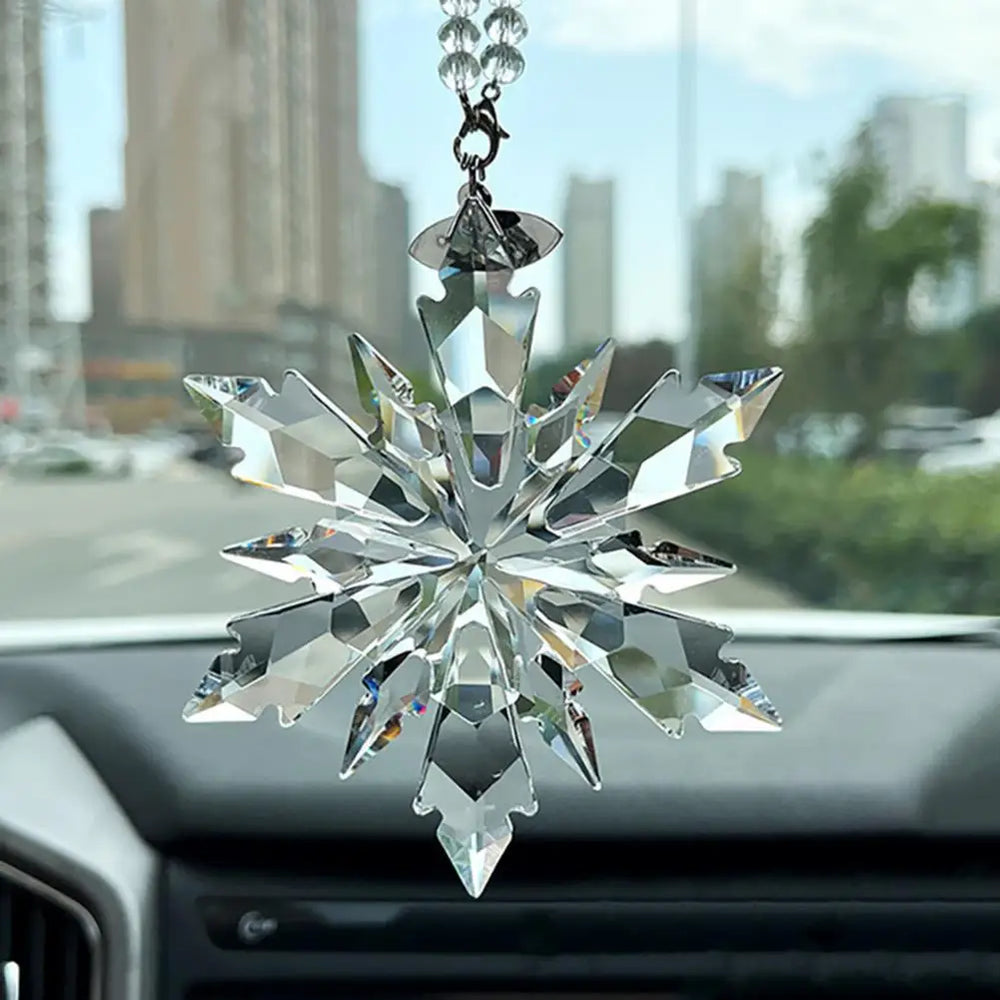 Crystal Snowflake Ornament for Christmas | TokiToyBox
