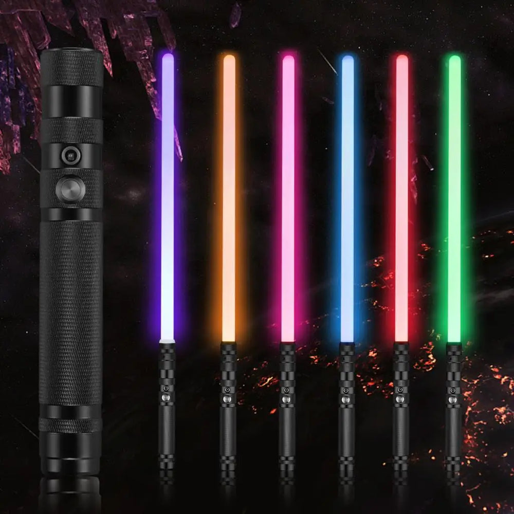 RGB Duel Light Sword – 16 Color Blade – LED Light Toy | Toki Toy Box