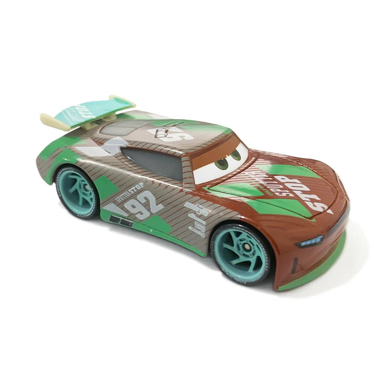 Cartoon Race Car Die-Cast Toy – Pull Back Fun