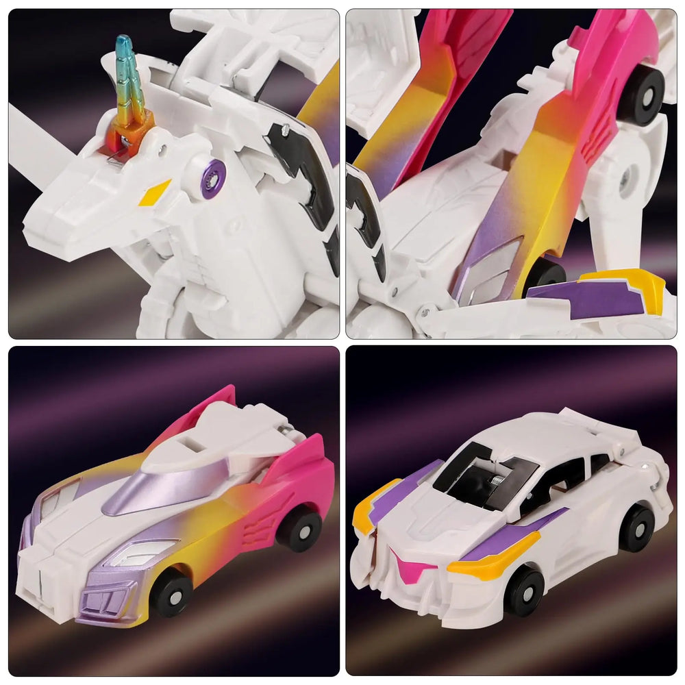 Transforming Unicorn Robot Car – Premium Action Toy | Toki Toy Box – Size Reference | Toki Toy Box