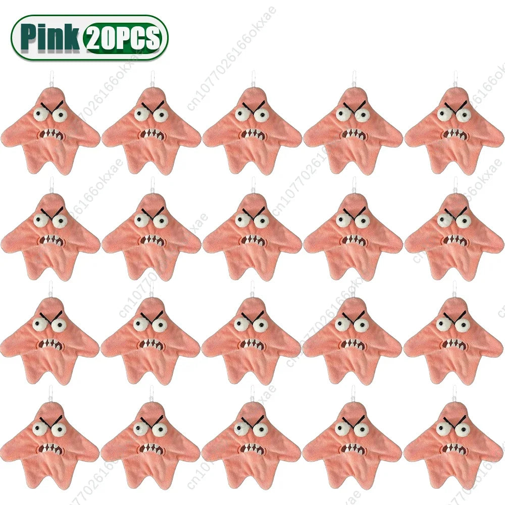 USB Dancing Angry Starfish Keychain – Glow Fun - Toki Toy Box