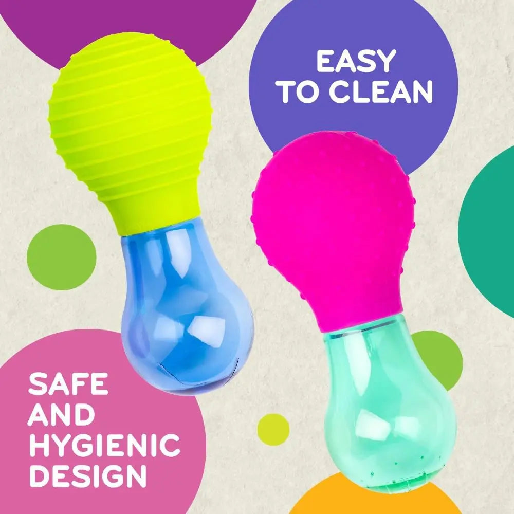 Silicone Baby Bath Squeeze Toys – Easy Clean Bath Fun