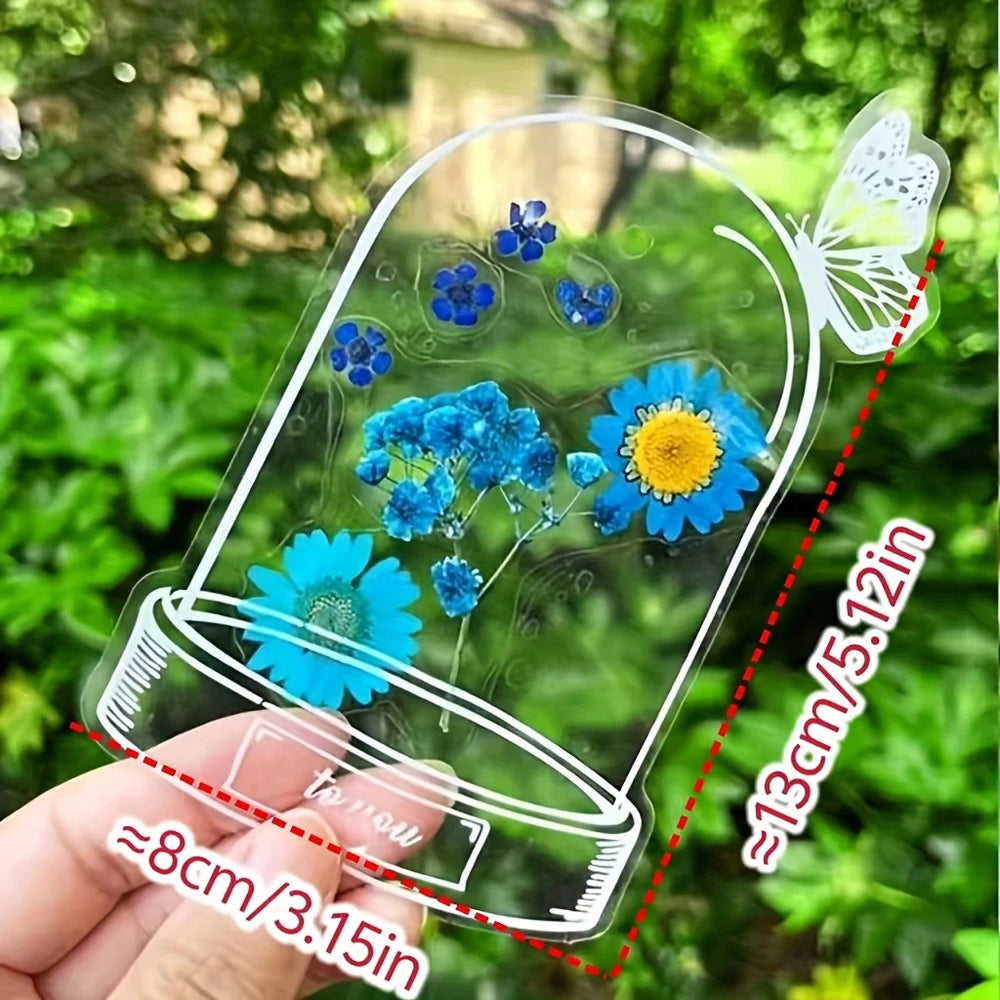Pressed Flower Bookmark Set – Handmade Reading Gift