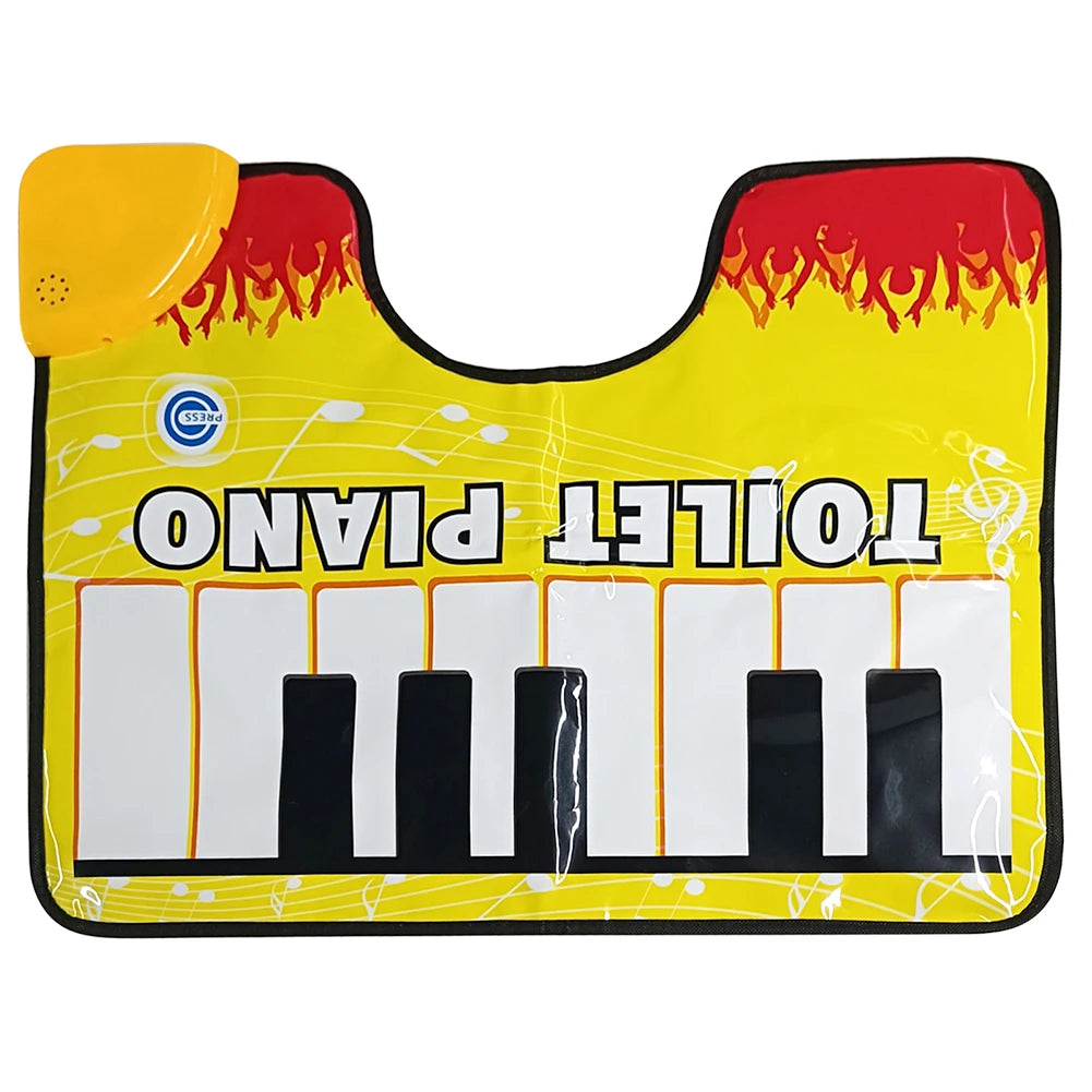 Toilet Piano Mat – Funny Musical Rug