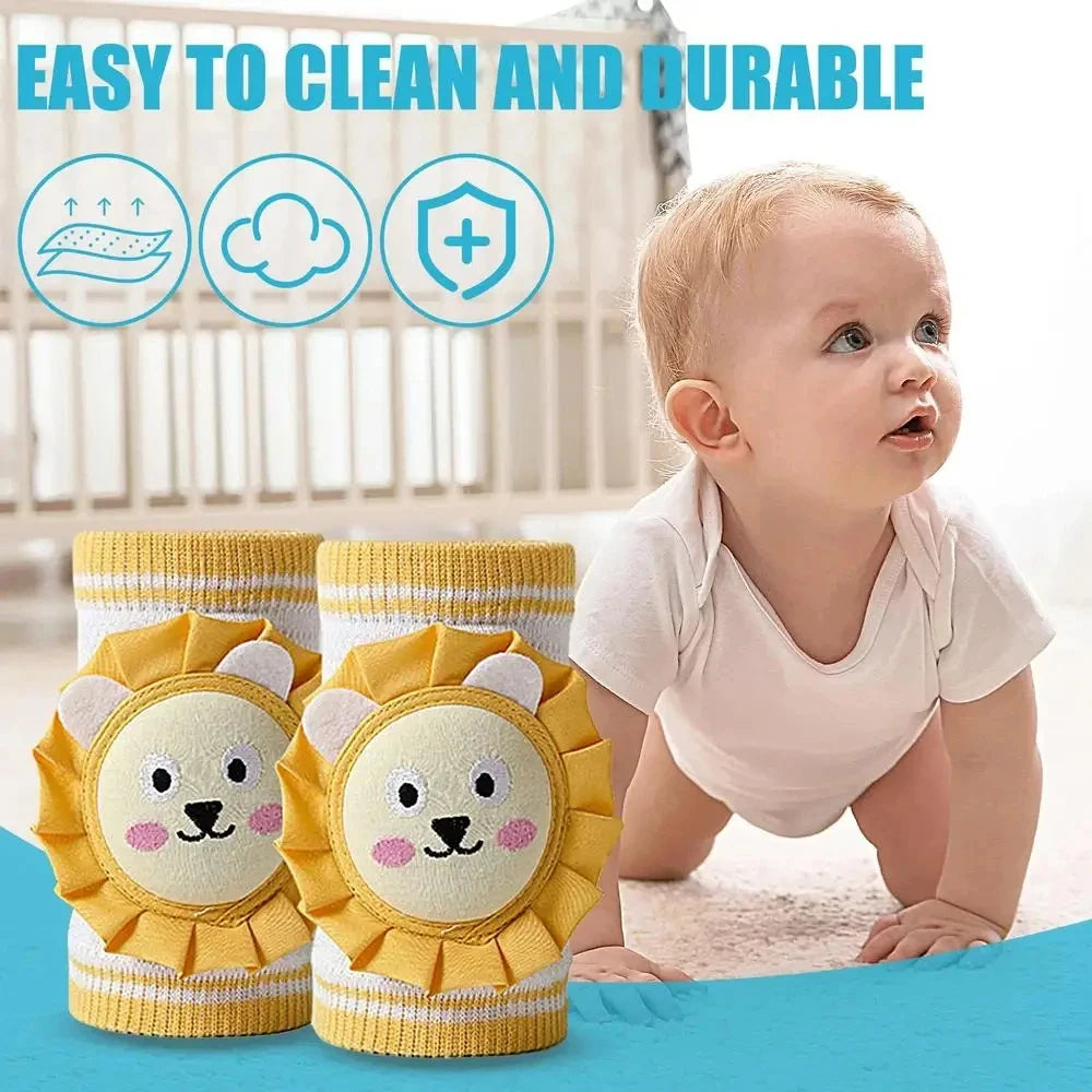 Baby Crawling Knee Pads with Anti-Slip Grip