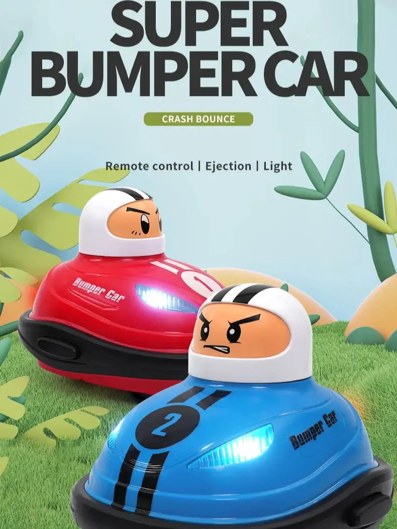 Remote Control Bumper Battle Cars – Pop-Up Ejection Toy for Kids