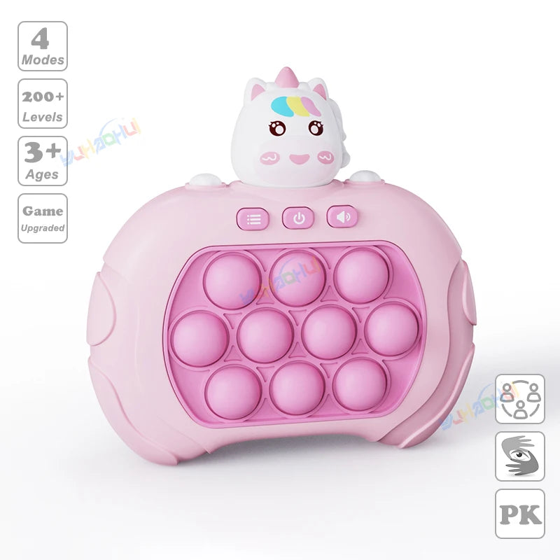 999-Level Pop Push Game Console for Kids & Adults - Toki Toy Box