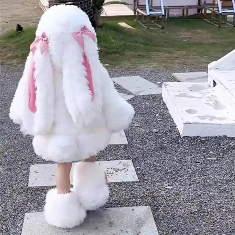 Kids Bunny Costume Set – Soft Plush Dress-Up Outfit – Kids Costume | Toki Toy Box
