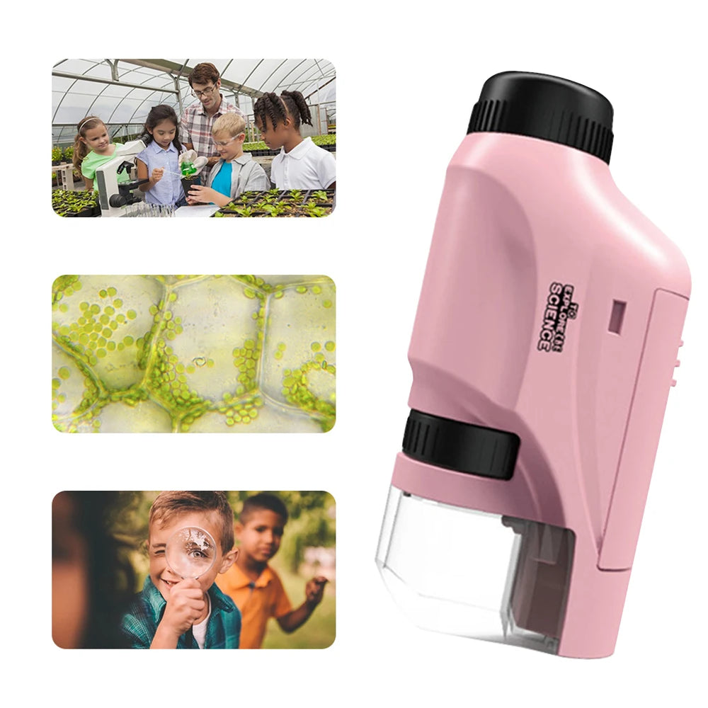 Pocket LED Microscope for Curious Kids - Toki Toy Box