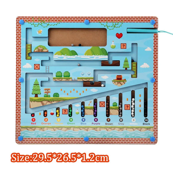Magnetic Maze Board – Smart Color Match Fun