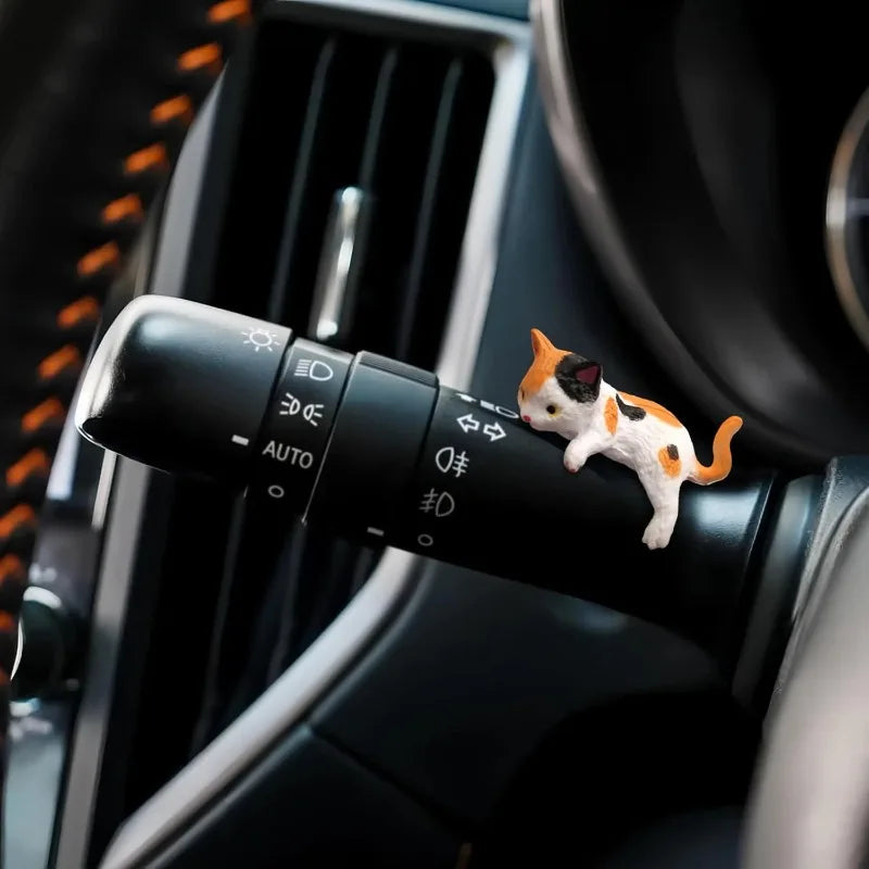 Mini Cat Dashboard Decorations (5-Pack) – Cute Car Companions – Whats Included | Toki Toy Box