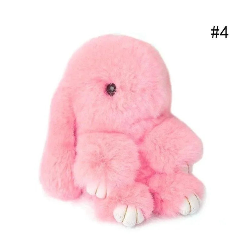 Fluffy Bunny Keychain – Soft Cute Charm for Girls – View 16 | Toki Toy Box