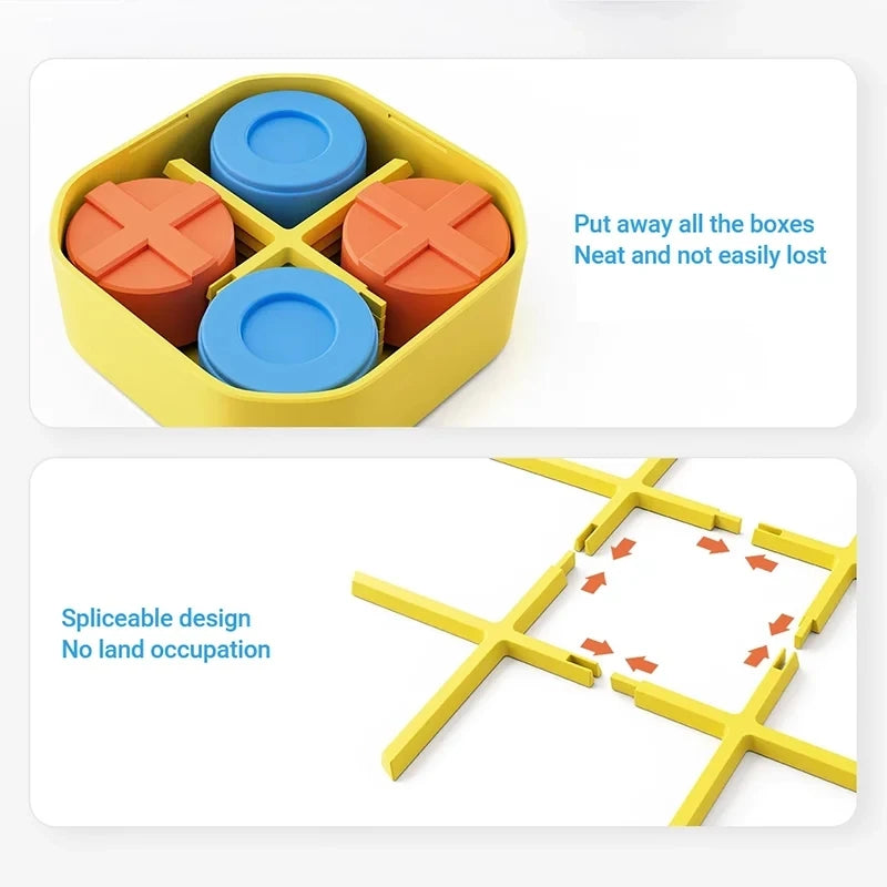 Smart Tic Tac Toe Puzzle Game for Family Fun