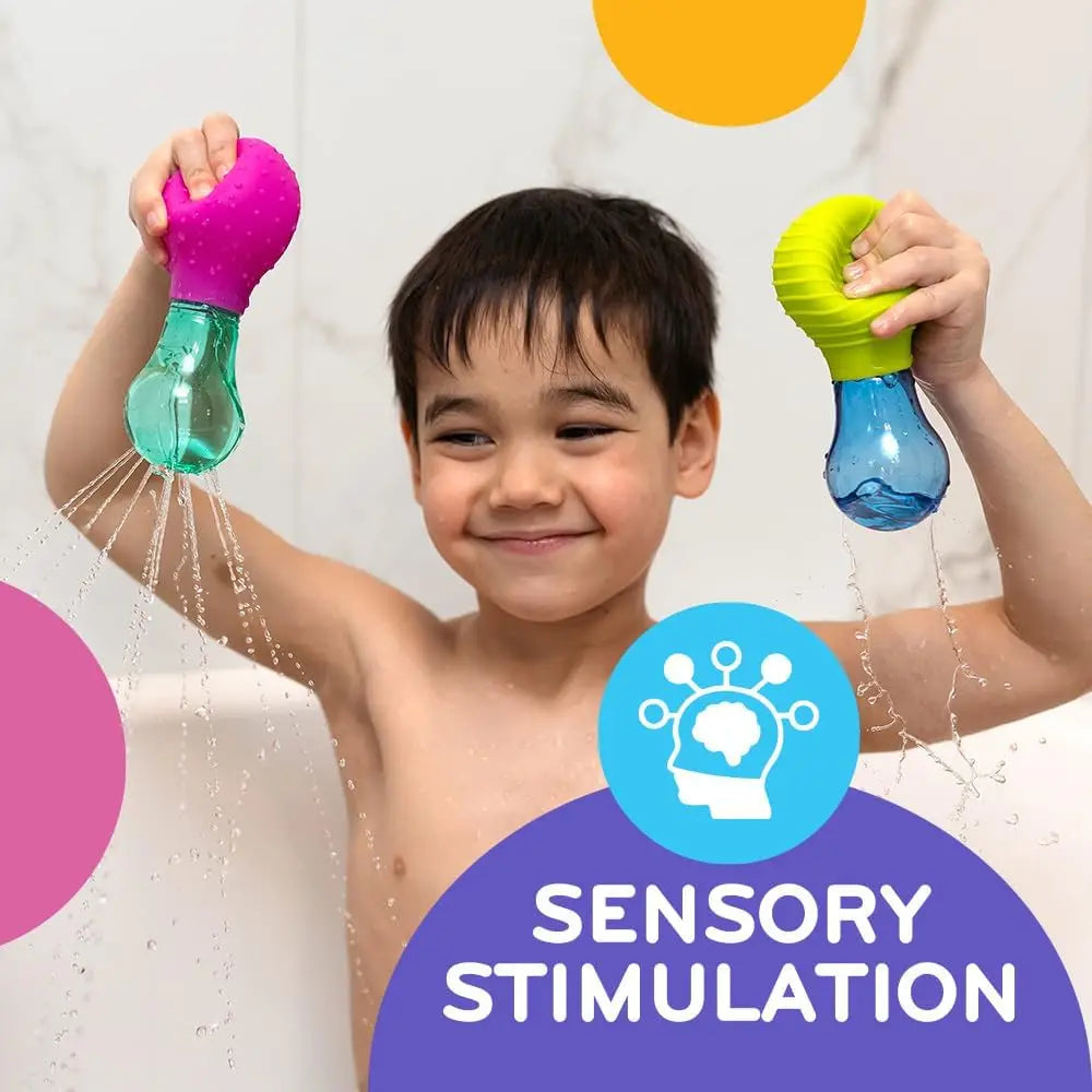 Silicone Baby Bath Squeeze Toys – Easy Clean Bath Fun