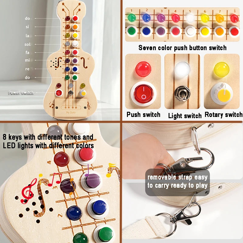 Busy Board – Wooden Construction | Toki Toy Box