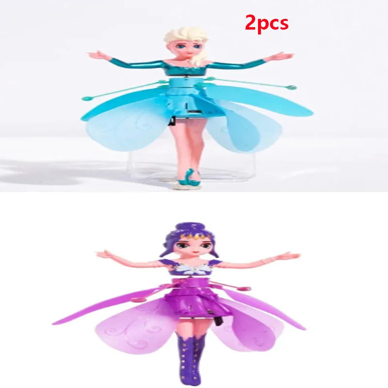 Flying Princess Helicopter Doll – Gesture LED Toy – Features | Toki Toy Box