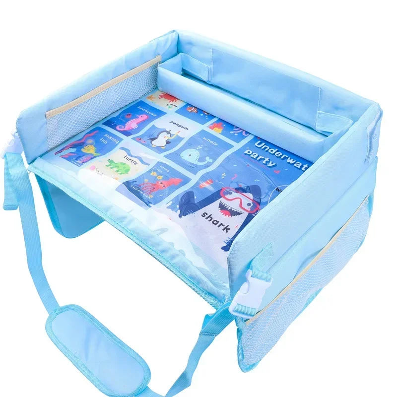 Kids Travel Tray – Waterproof Car Seat Activity Table