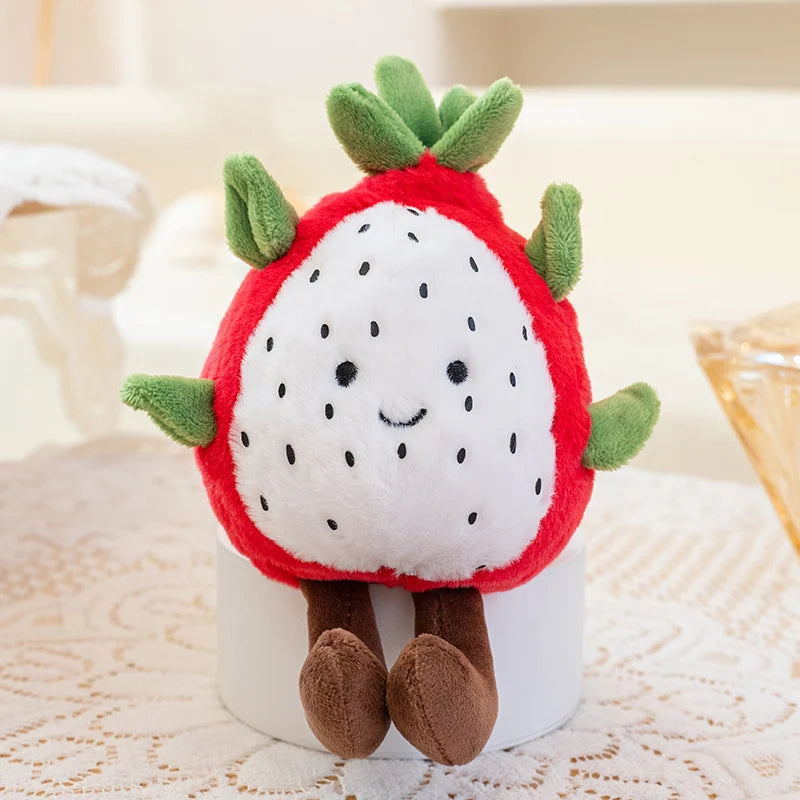 Kawaii Fruit Plush Collection – Soft Stuffed Dolls
