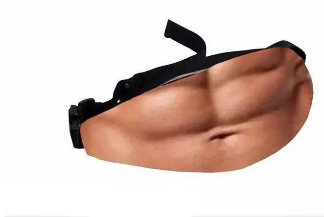 Funny gag gift beer belly waist pack