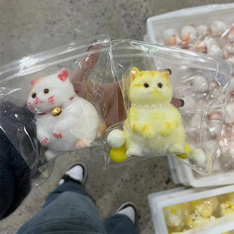 Squishy Fat Cat Stress Toy | Toki Toy Box – Whats Included | Toki Toy Box