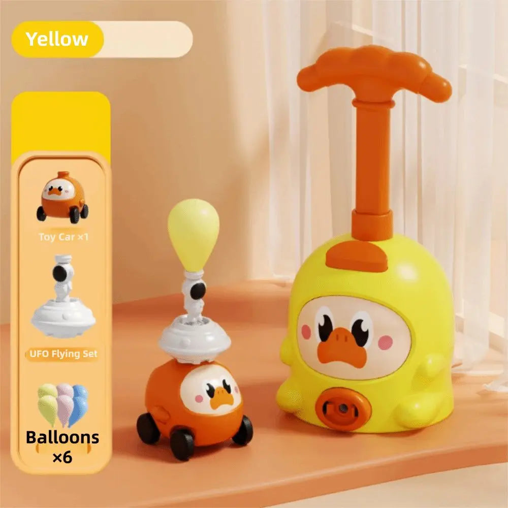 Balloon Powered Car Launcher – Air Rocket STEM Toy
