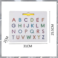 Magnetic Alphabet Trace Board (2 Pcs) – Double-Sided Upper & Lower Case Writing
