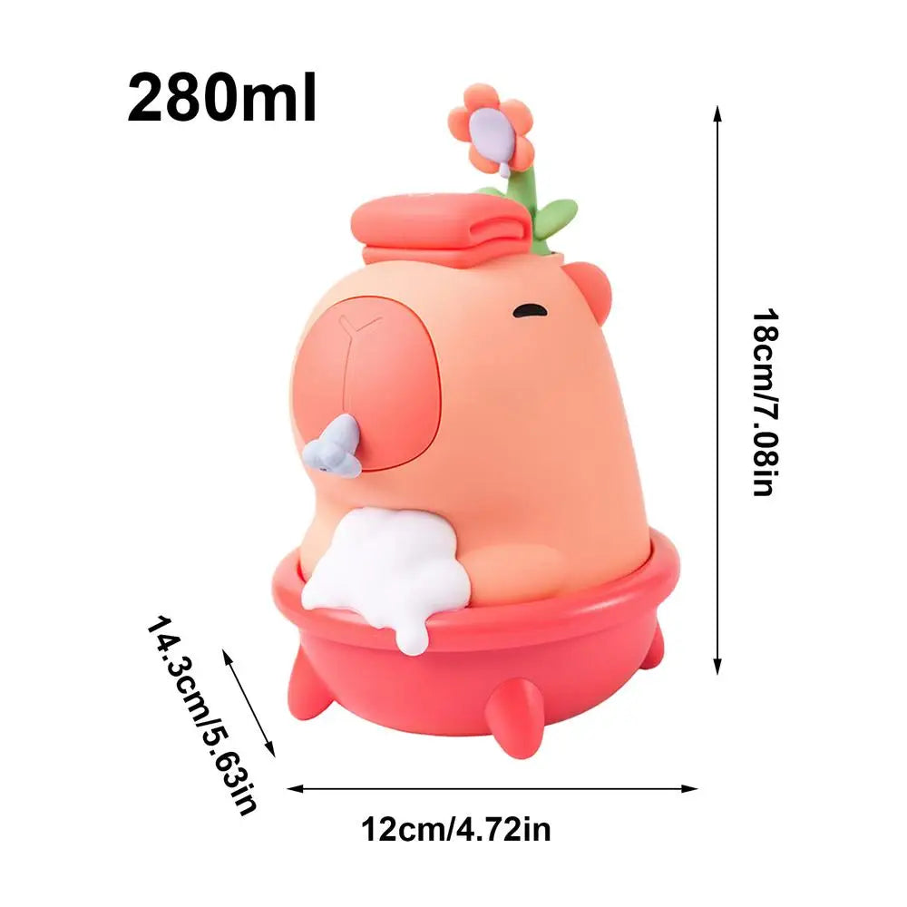 Capybara Touchless Foam Soap Dispenser | Toki Toy Box – Color Options | Toki Toy Box