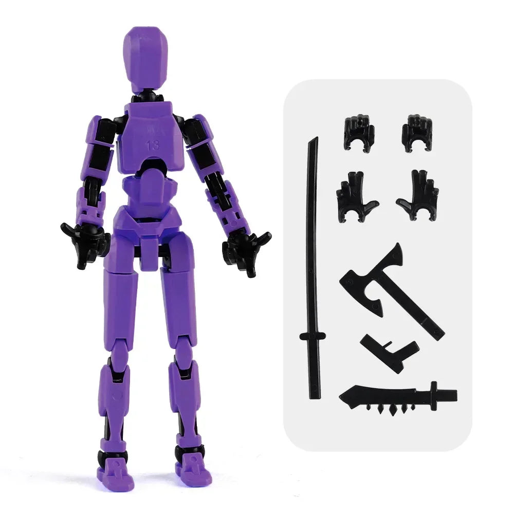 Titan Action Figure Set – Fully Posable Robot Toy