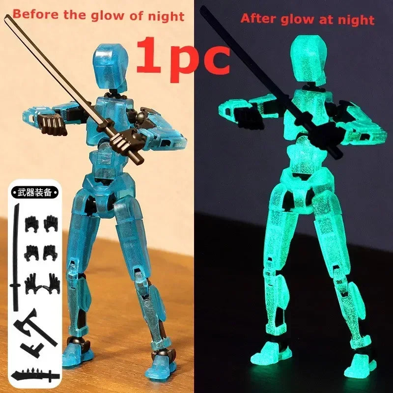 Titan Action Figure Set – Fully Posable Robot Toy