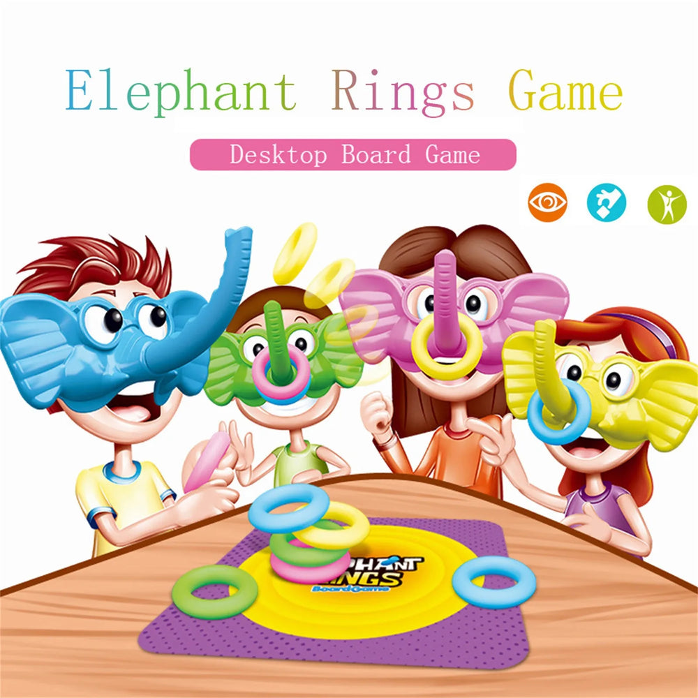 Elephant Ring Toss Game – Fun Party Game for Kids – Whats Included | Toki Toy Box