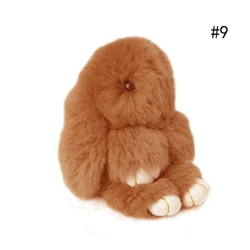 Fluffy Bunny Keychain – Soft Cute Charm for Girls – View 15 | Toki Toy Box
