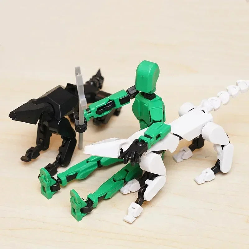Titan Action Figure Set – Fully Posable Robot Toy