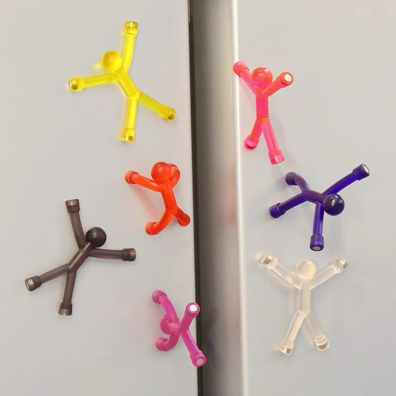 Mini Man Fridge Magnets – Colorful Set for Home, Office & Kids