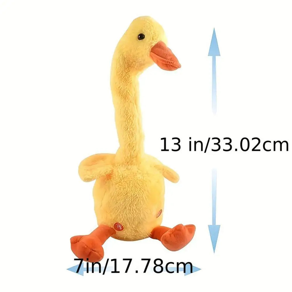 Talking Dancing Duck Toy – Repeat & Sing Fun Plush - Toki Toy Box