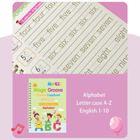 Multilingual Magic Practice Book Set – Reusable Handwriting Workbooks