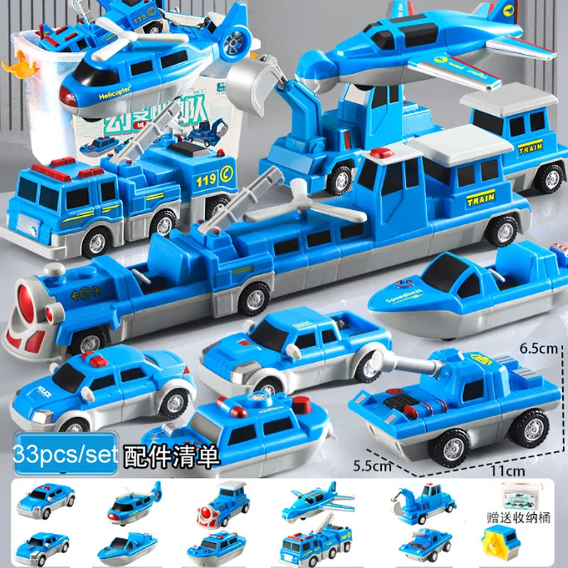 Magnetic Vehicle Building Blocks – DIY Construction Set