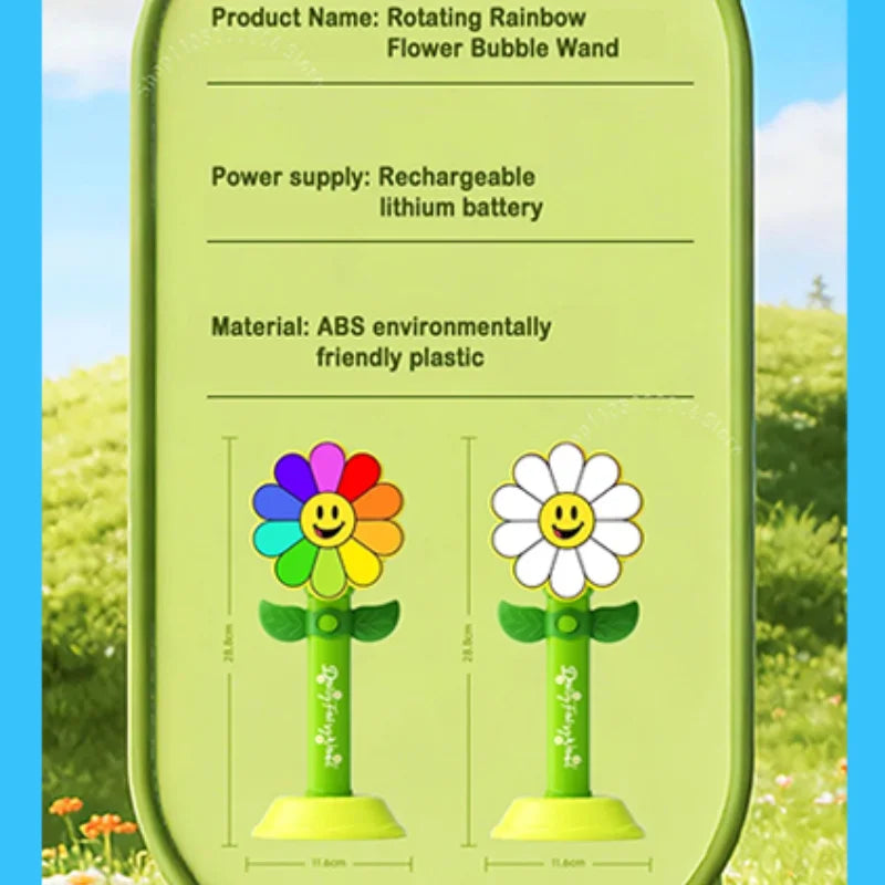 Daisy LED Bubble Wand – Electric Glow Bubble Blower