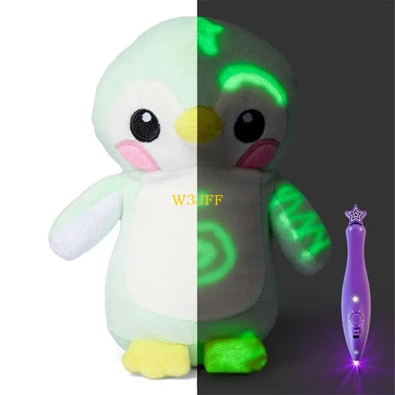 Glow-in-the-Dark Animal Plush – No-Battery Bedtime Buddy - Toki Toy Box